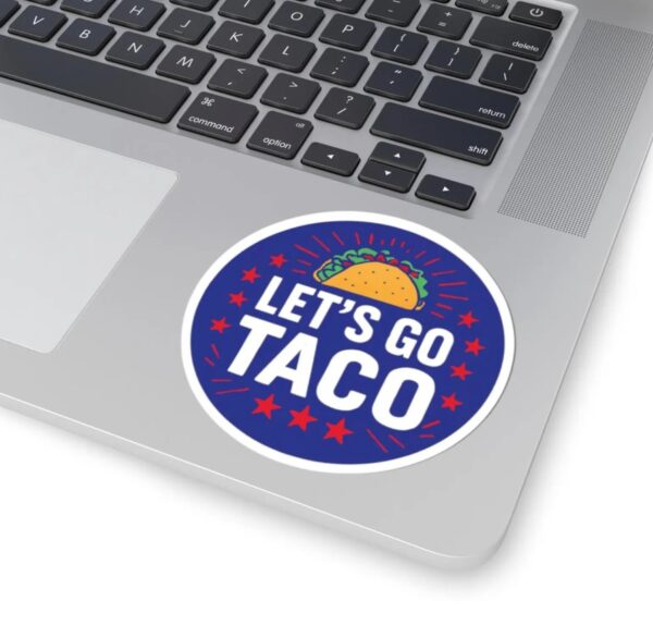 TACO Sticker Trump Always Chickens Out